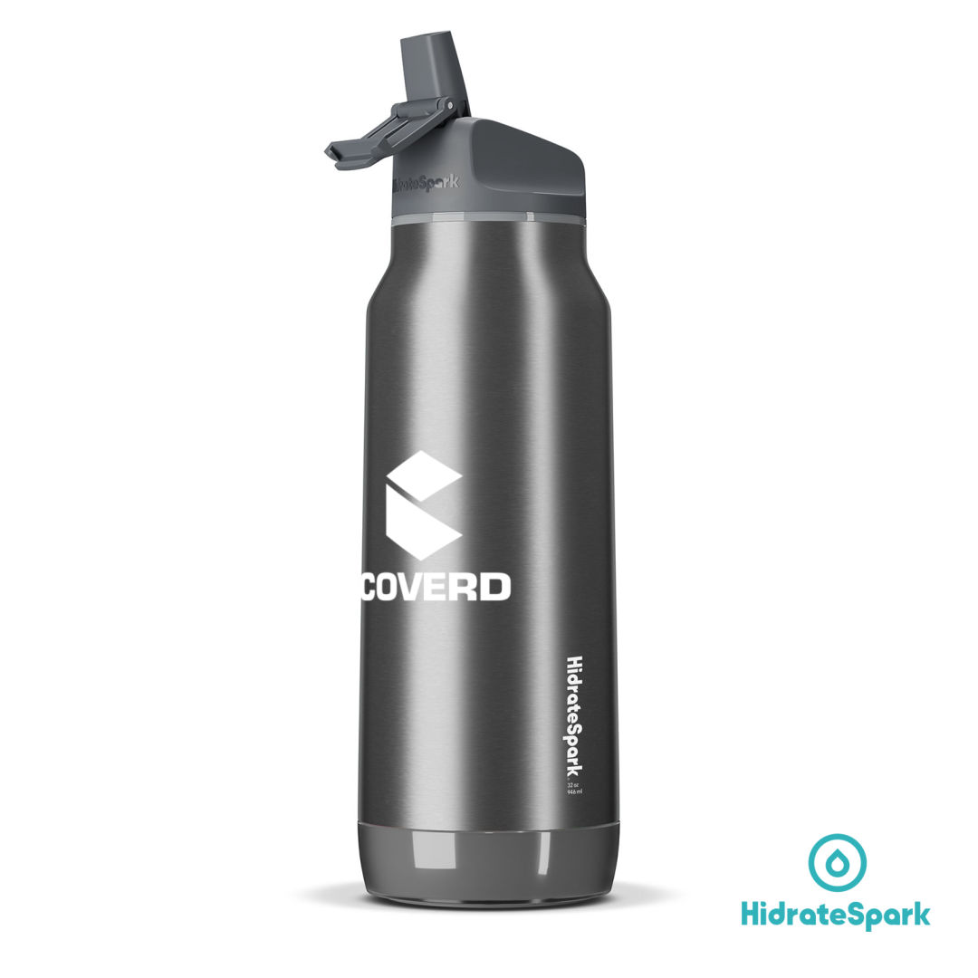 Hidrate Spark® PRO Straw Steel Water Bottle - 32oz