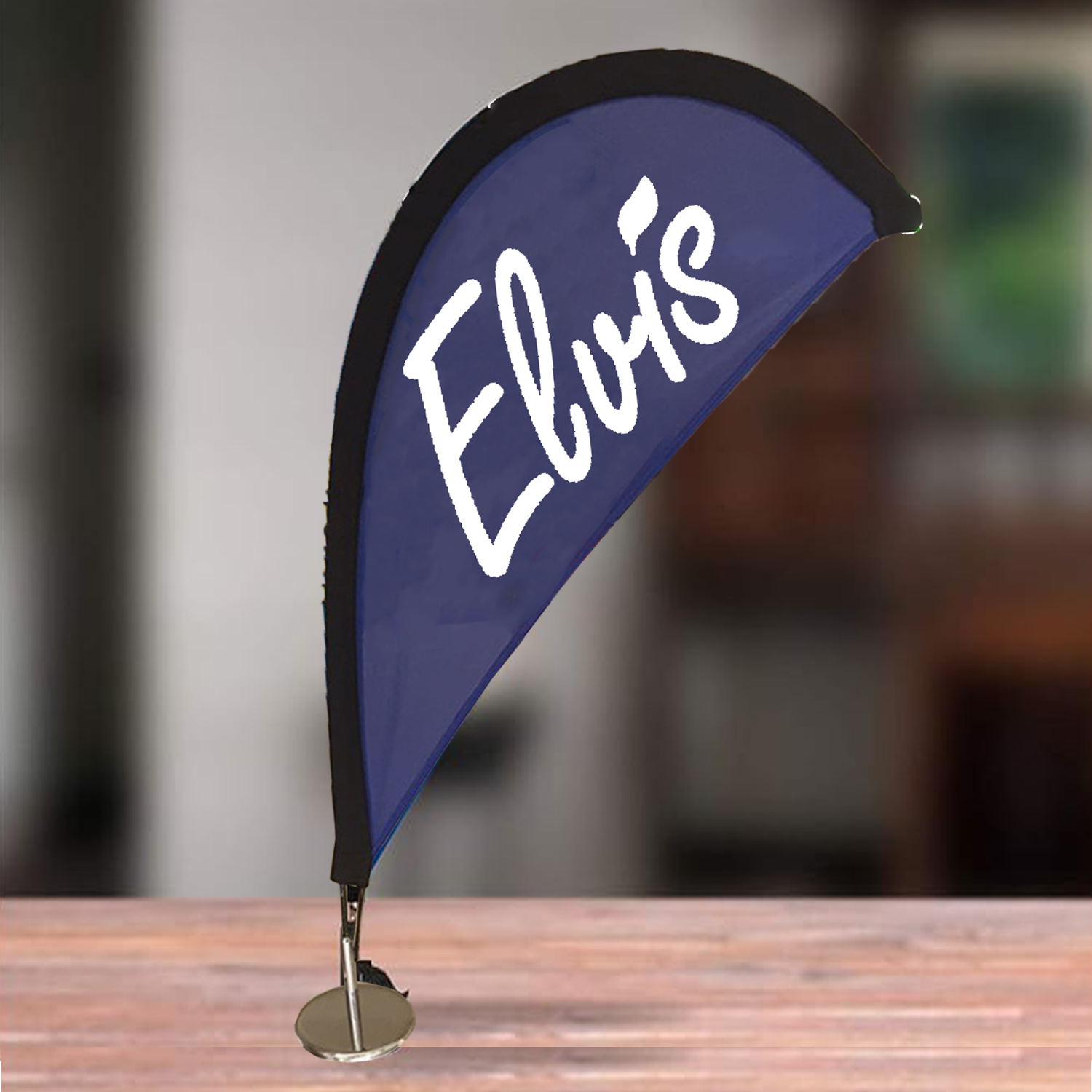 Double-Sided Teardrop Flag with Aluminum Pole & Ground Spike 5