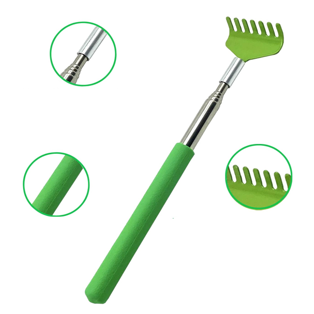 Extendable Telescopic Back Scratcher with Rubber Handle 8