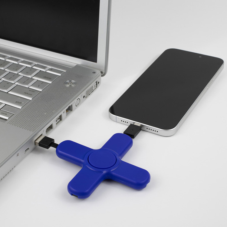 "PLAY & CHARGE 2.0" 5-in-1 Cell Phone Charging Cable Spinner 13