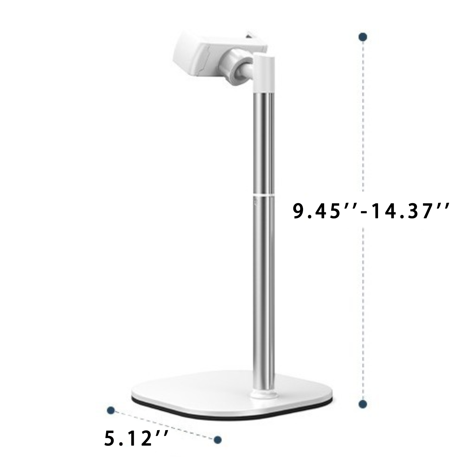 Adjustable Telescopic Metal Tablet Phone Stand Holder 5