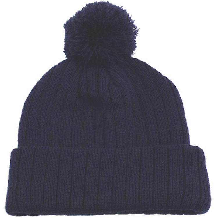 Beanie w/Pom 13