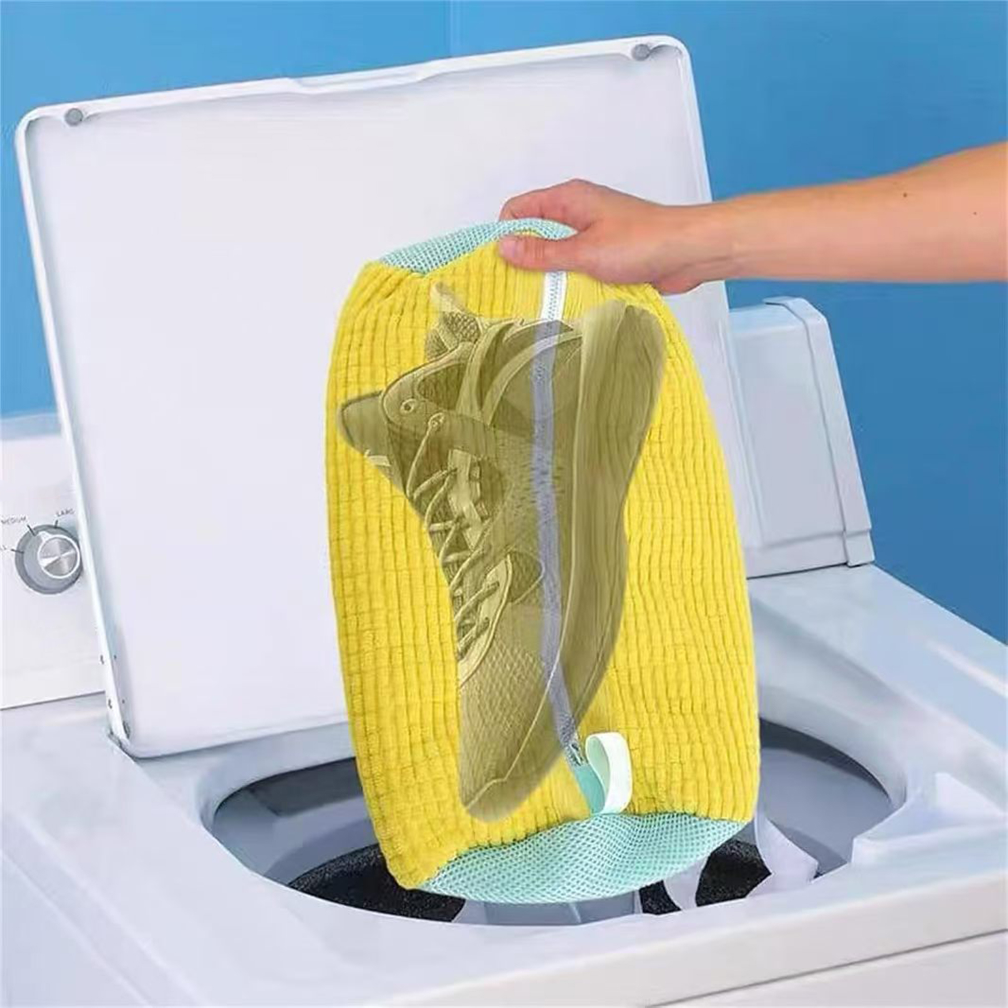 Polyester Personalized Shoe Wash Bag 5