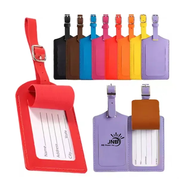 Leatherette Luggage Tag