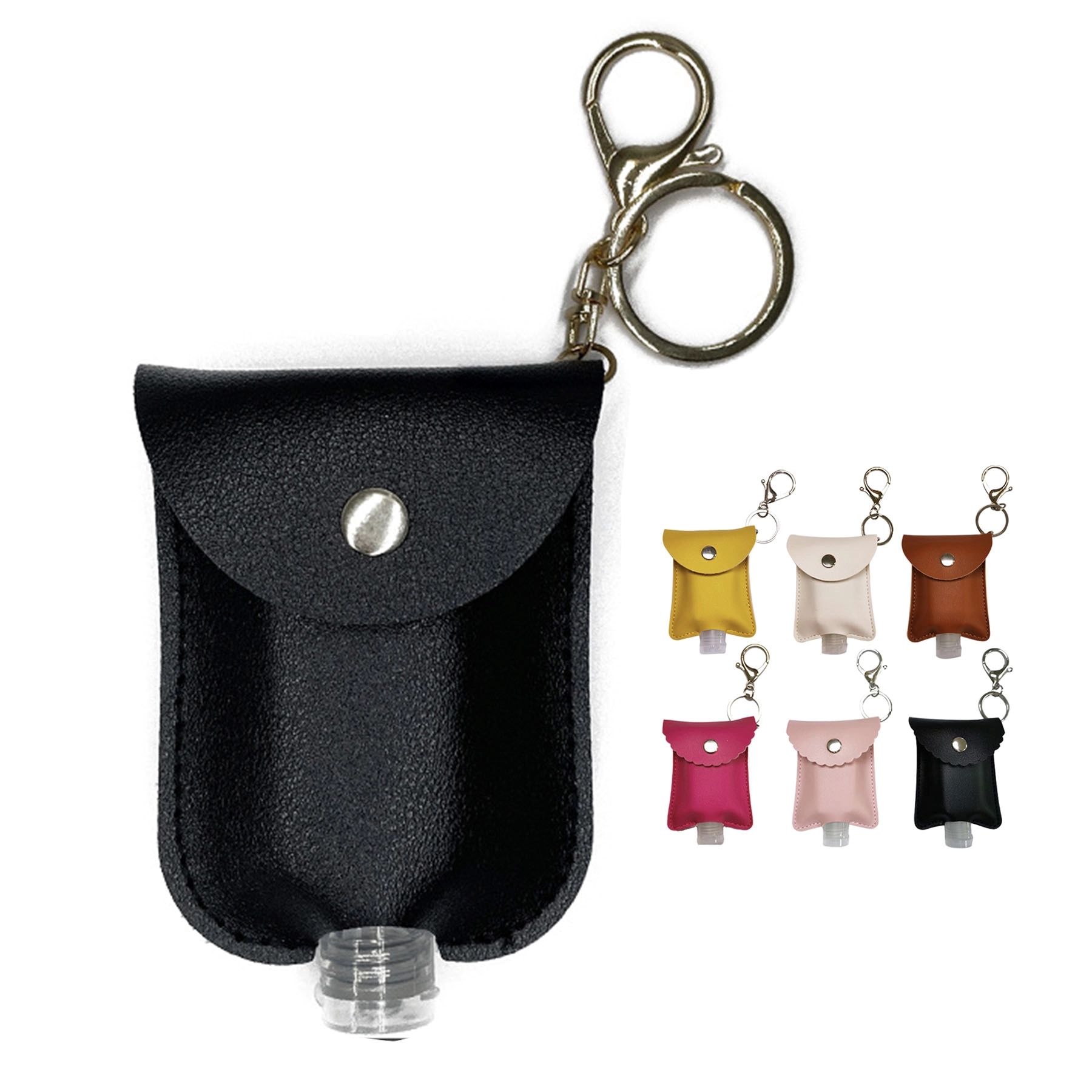 30Ml Leather Hand Sanitizer Bottle Cover 2