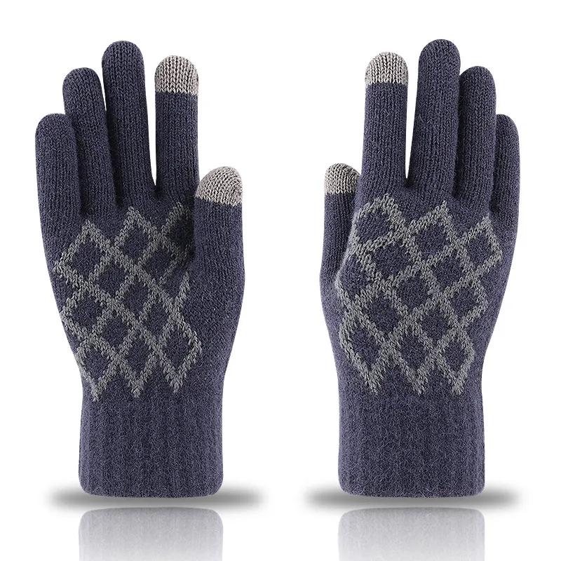 Winter Touchscreen Gloves Warm Knit 6