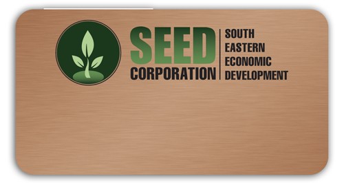 Laminated Name Badge Full Color (2.25"x4.25") Rectangle - No Personalization