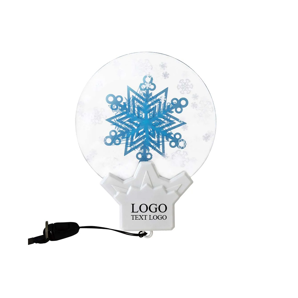 Snowflake LED Acrylic Light Ornament 2