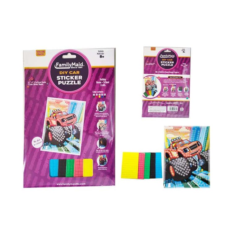 DIY Car Sticker Puzzle Craft Kits 2