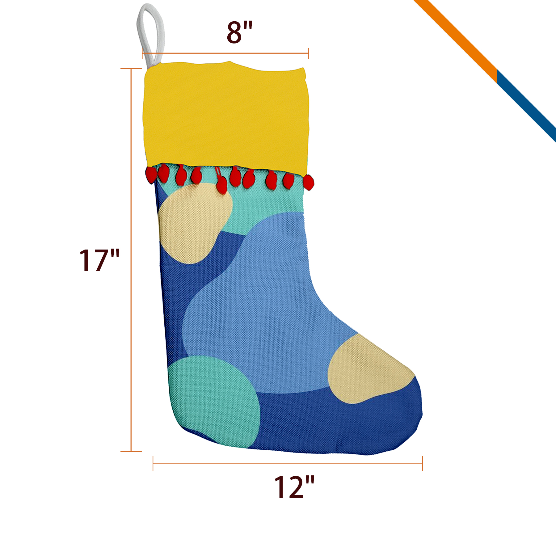 Atlas Christmas Stocking 12