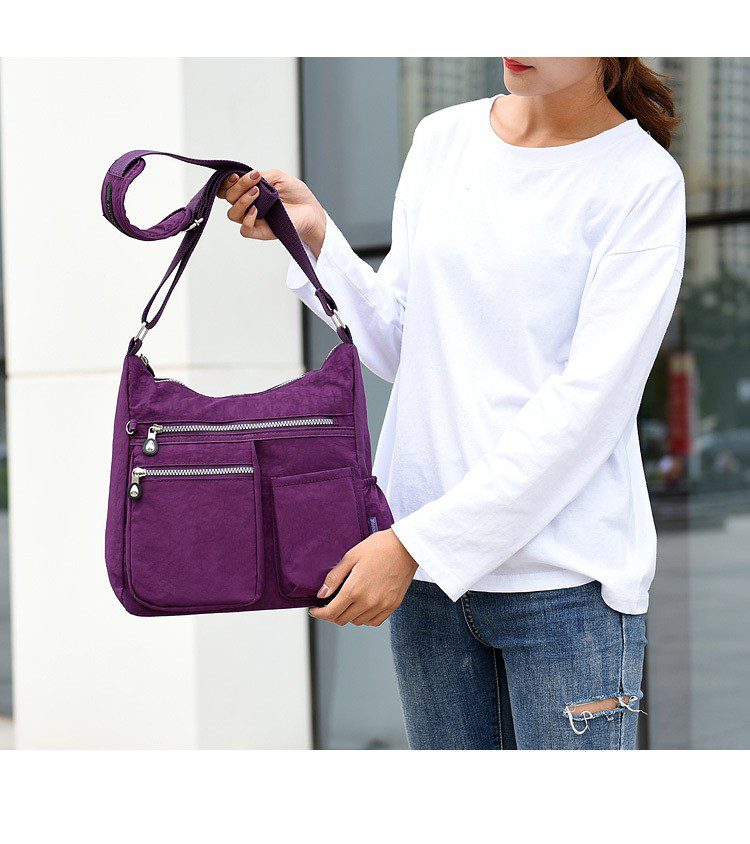 Crossbody Bag with Water-Resistant Purse 11