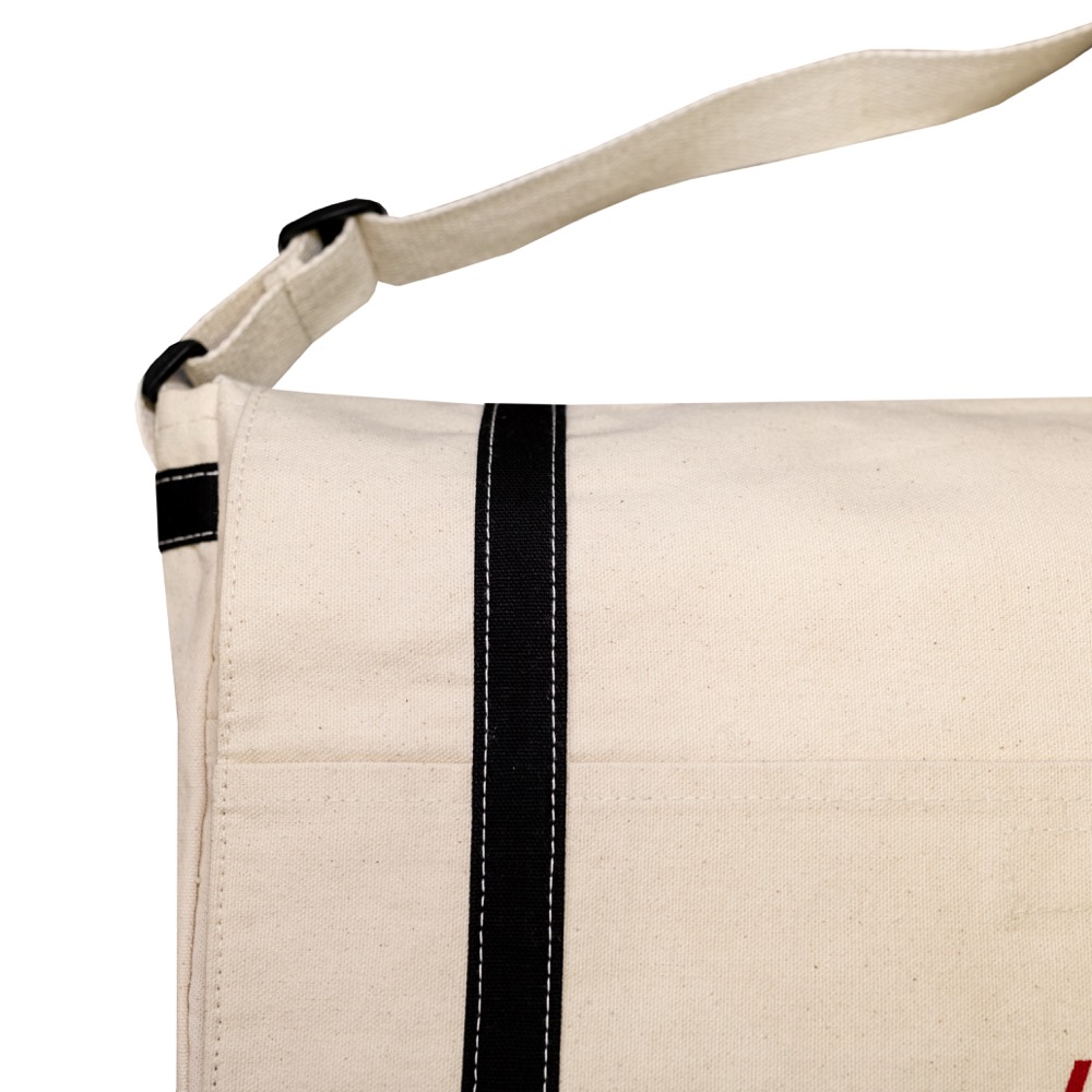 10 Oz. Lightweight Canvas Urban Messenger Bag 2