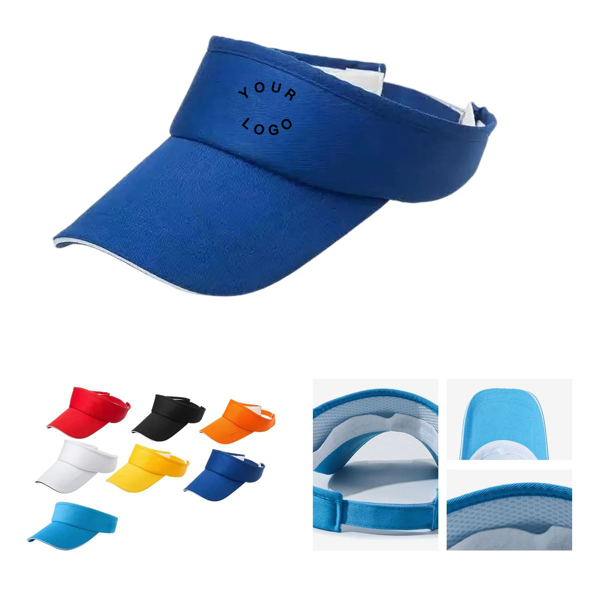 Cotton Sun Visor Hat for Outdoor Sports Activities 2