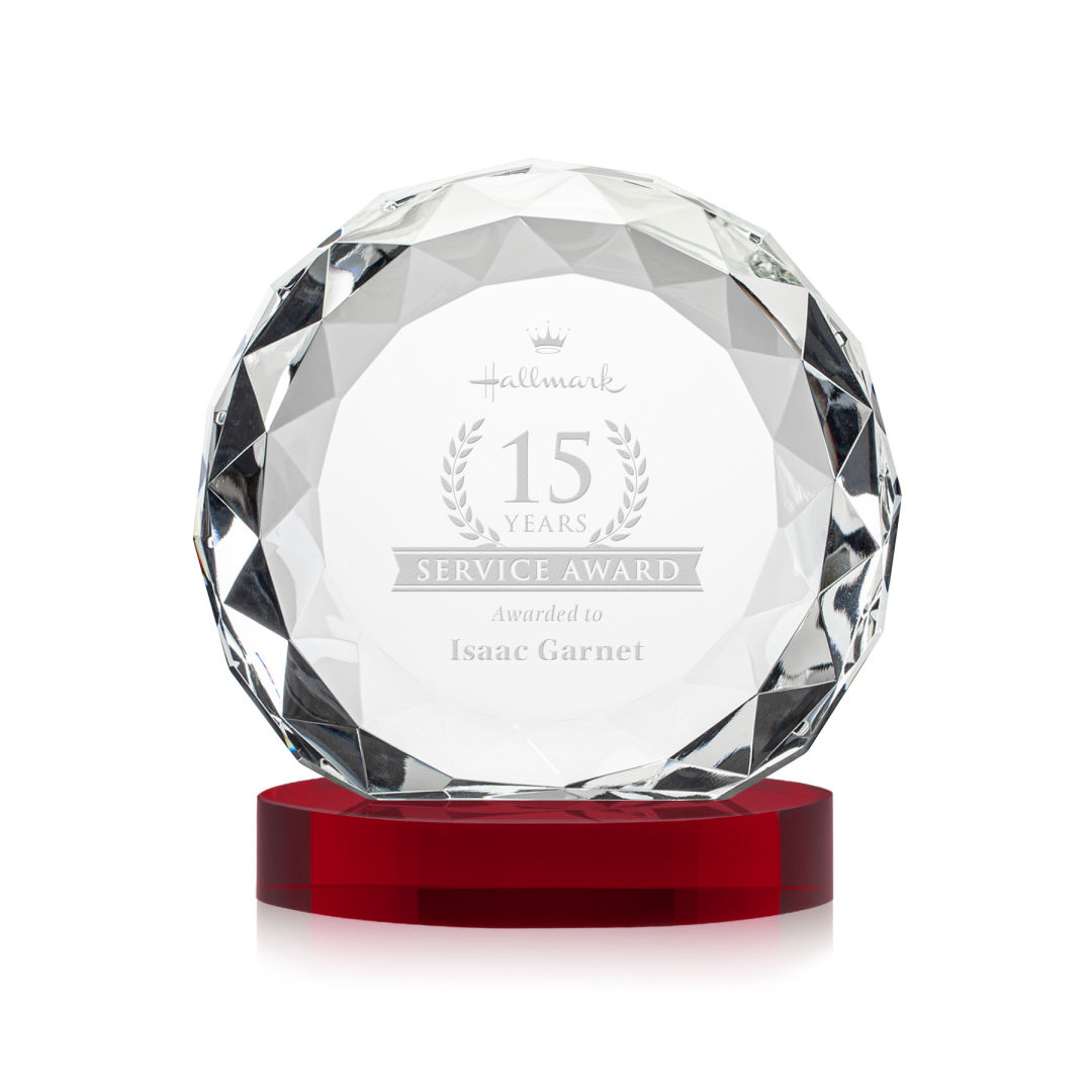 Seville Award on Alberton Base - Red 10
