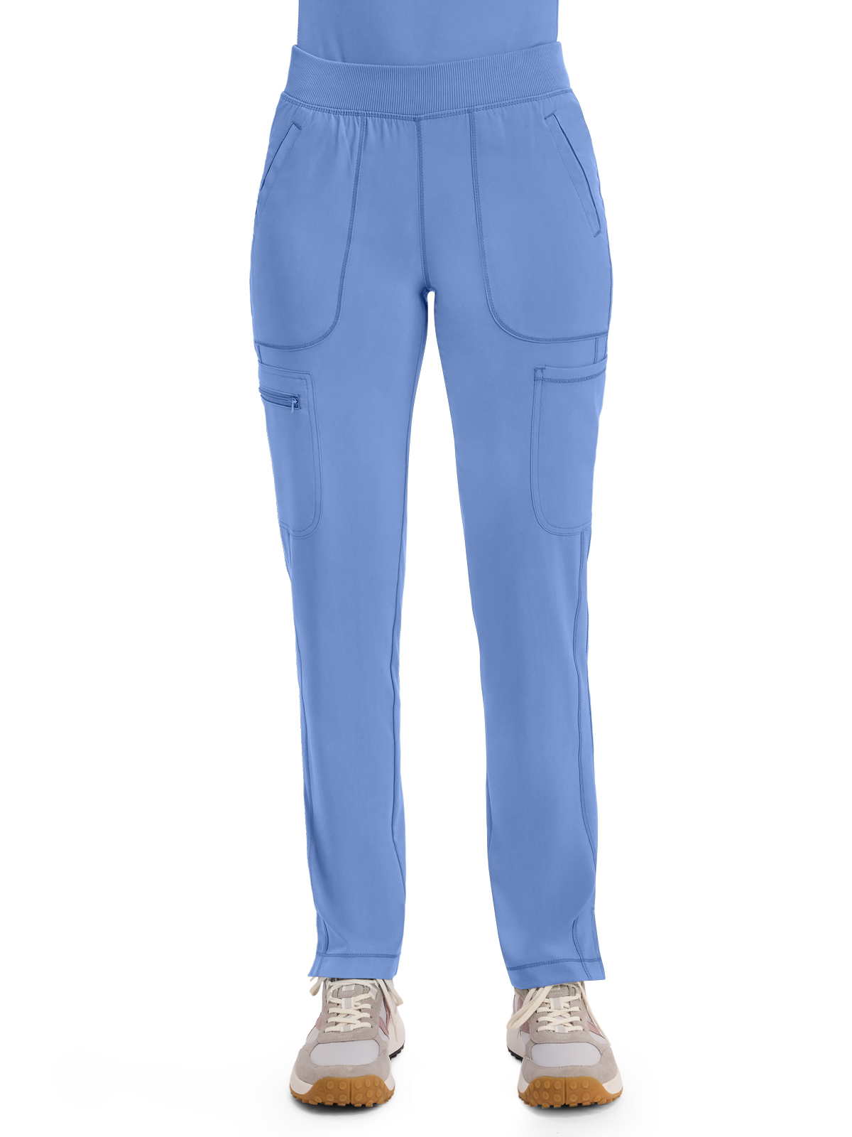 Infinity - Women's 6- Pocket Mid Rise Tapered Leg Pant 45