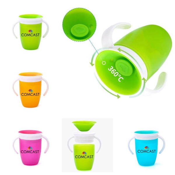 360 Leak-proof Sprinkle Magic Trainer Cup 9