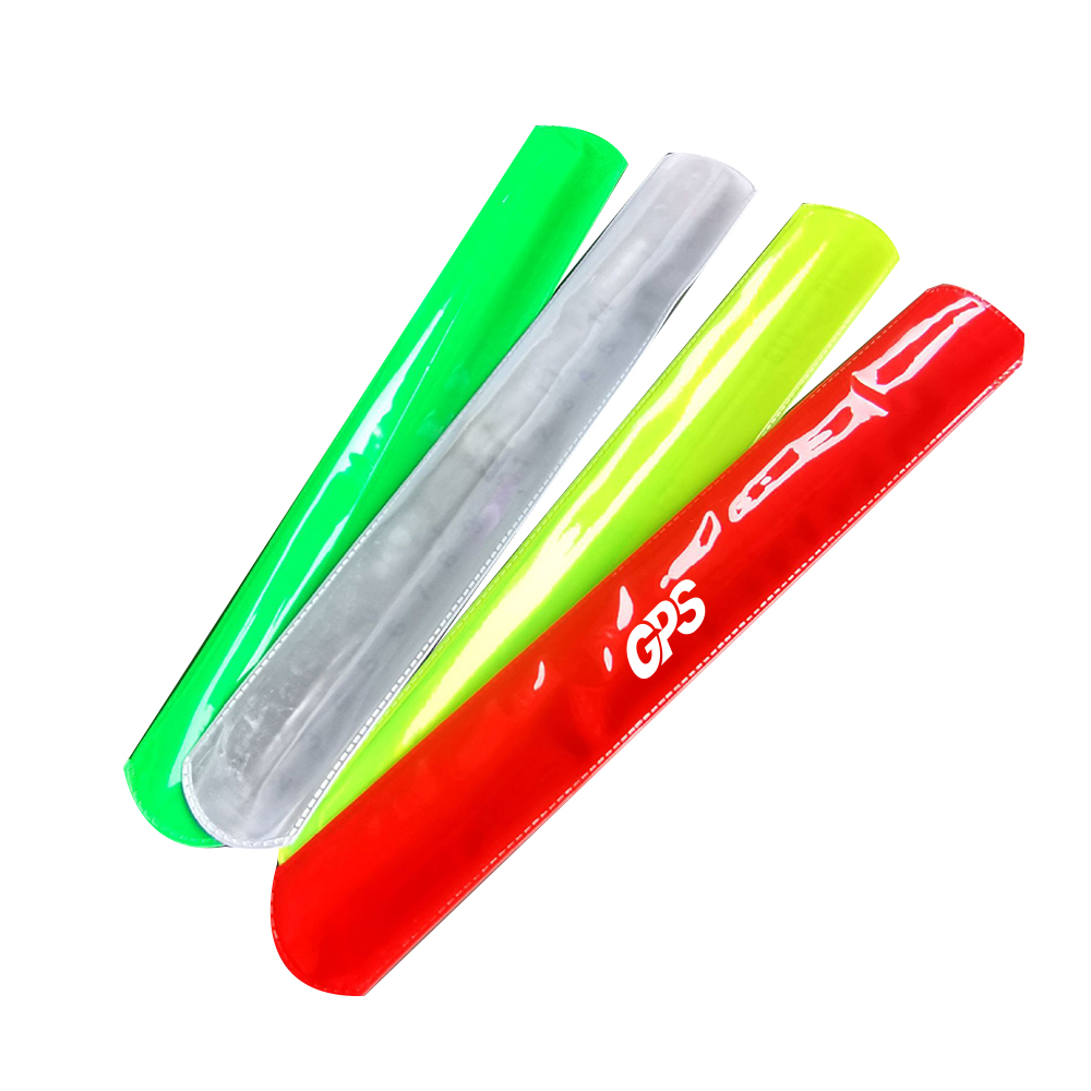 9 " PVC Reflective Slapping Bracelet 4