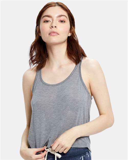 Women's Sheer Cropped Racer Tank Top - US510 9