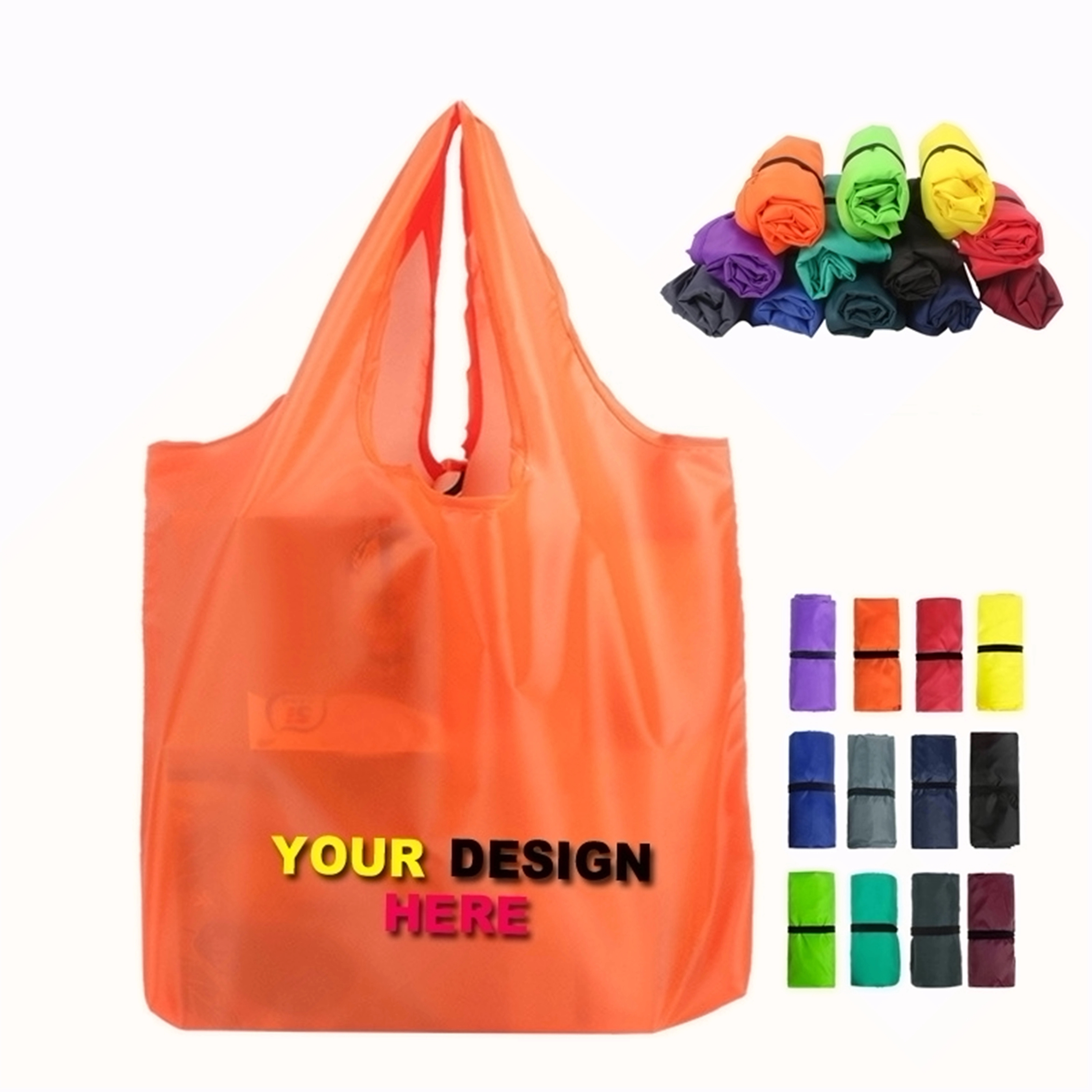 210T Polyester Folding Shopping Bag 2