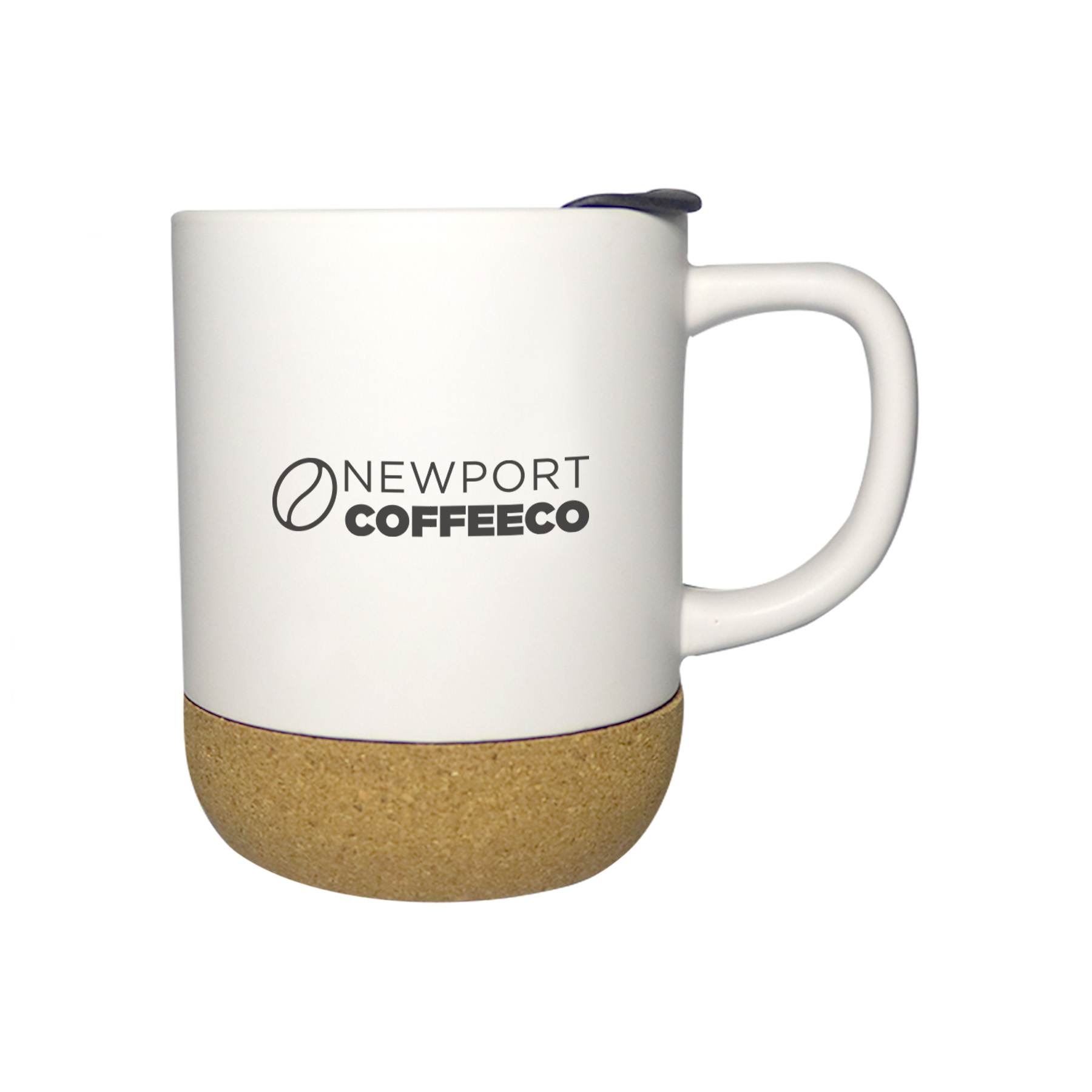 Evora 325ml (11 fl oz) Cork Base Ceramic Mug 1