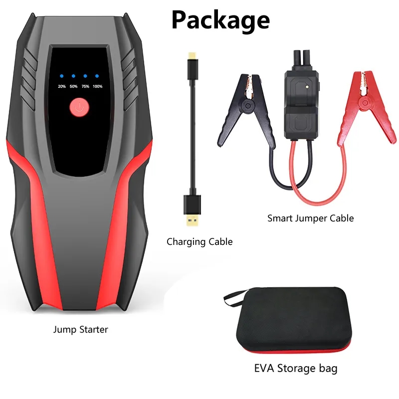 Emergency 2000A Peak Current Portable Jump Sarter 2