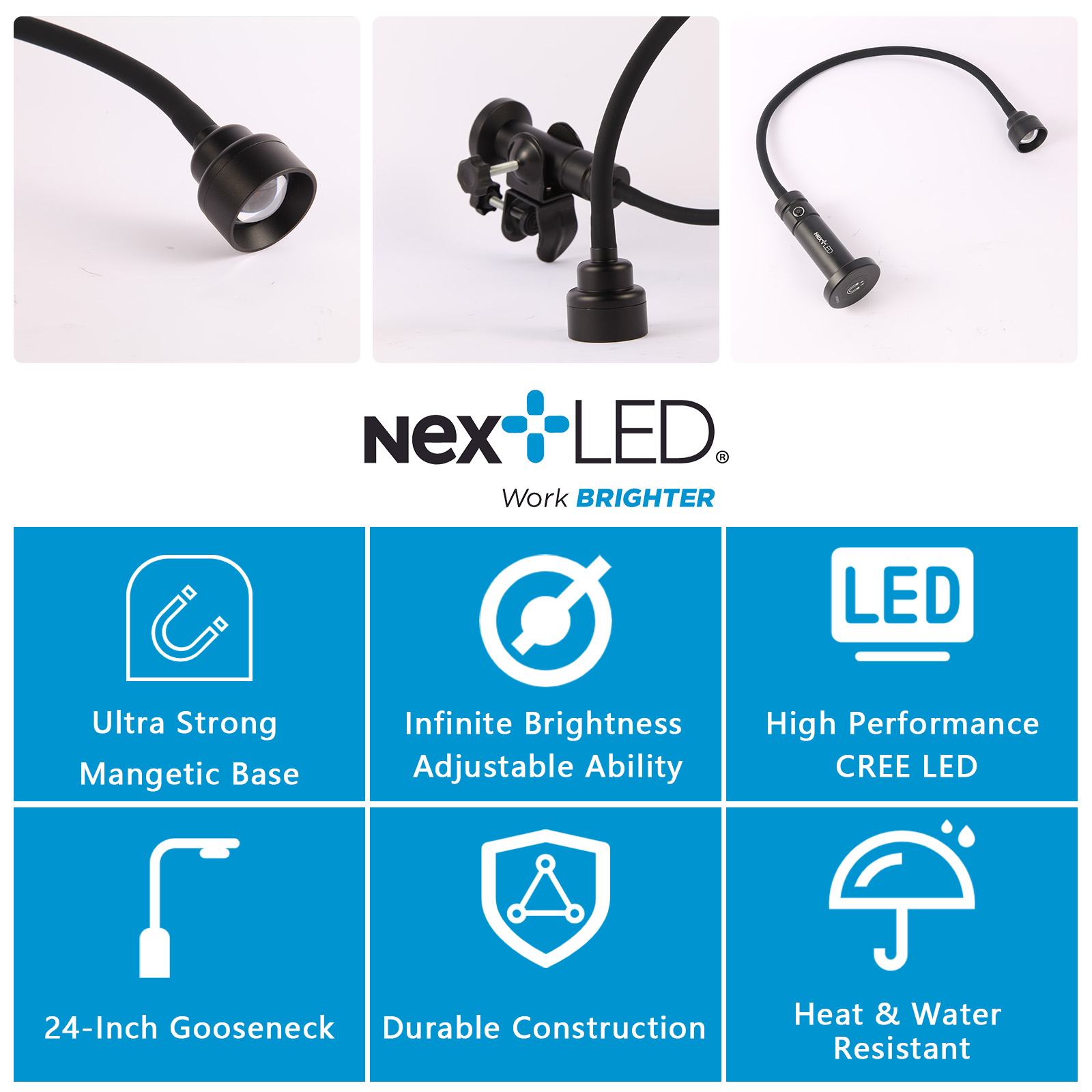 NextLED Ultimate Cree LED Grill Light with Magnetic Base 13