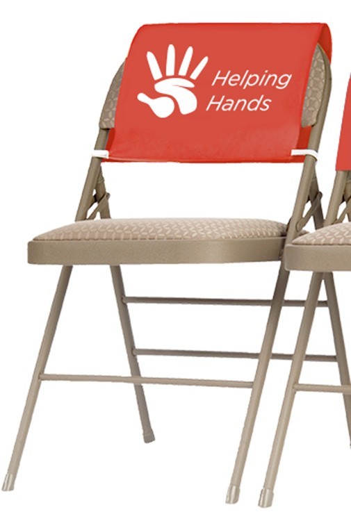 USA Made Draped Non Woven Economy Chair Covers