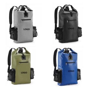 Pvc Waterproof Dry Bag Hiking Backpack 4