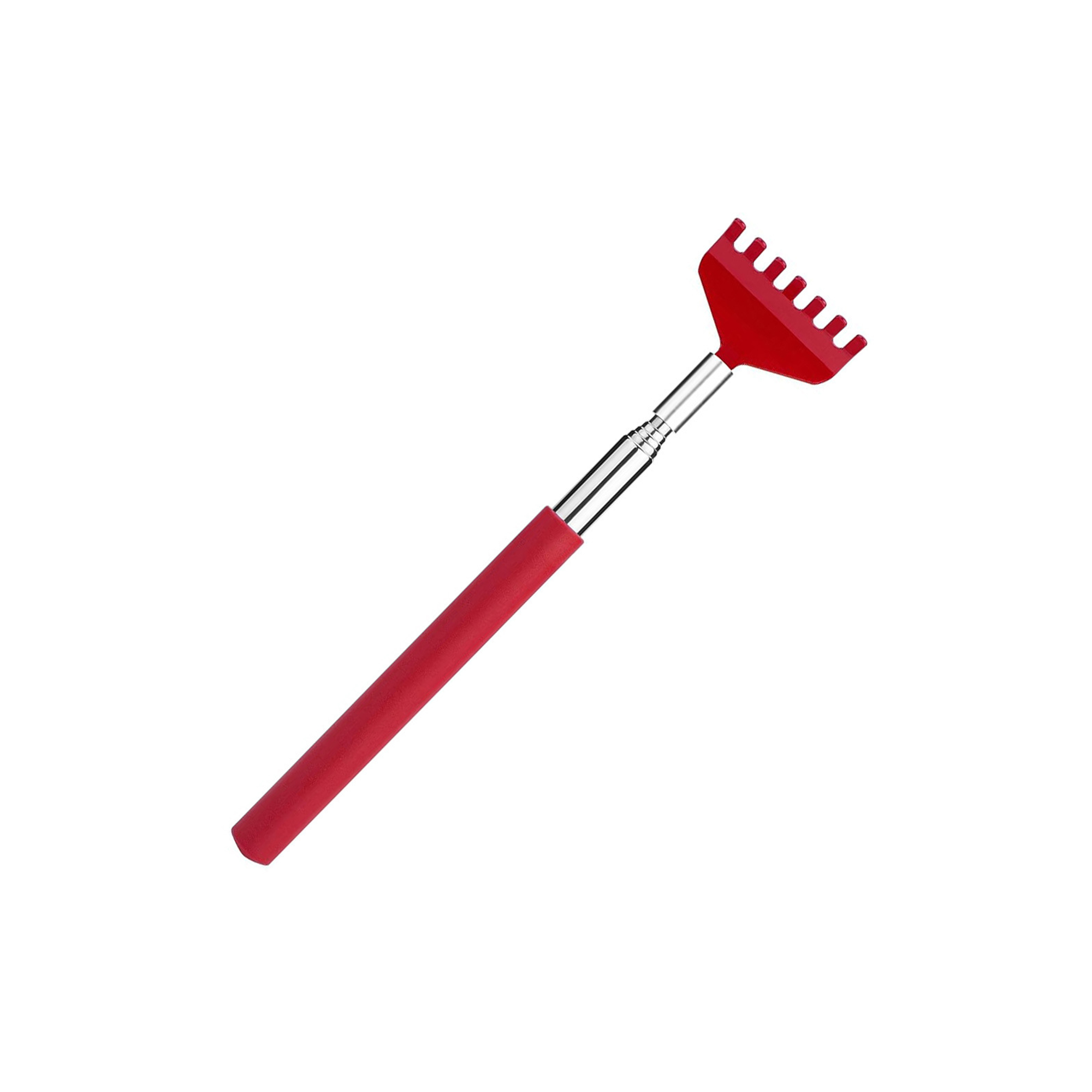 Telescoping Stainless Steel Back Scratcher 26.8" Reach 8