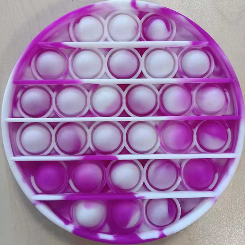 Round Camo Push Pop Bubble Sensory Toy 14