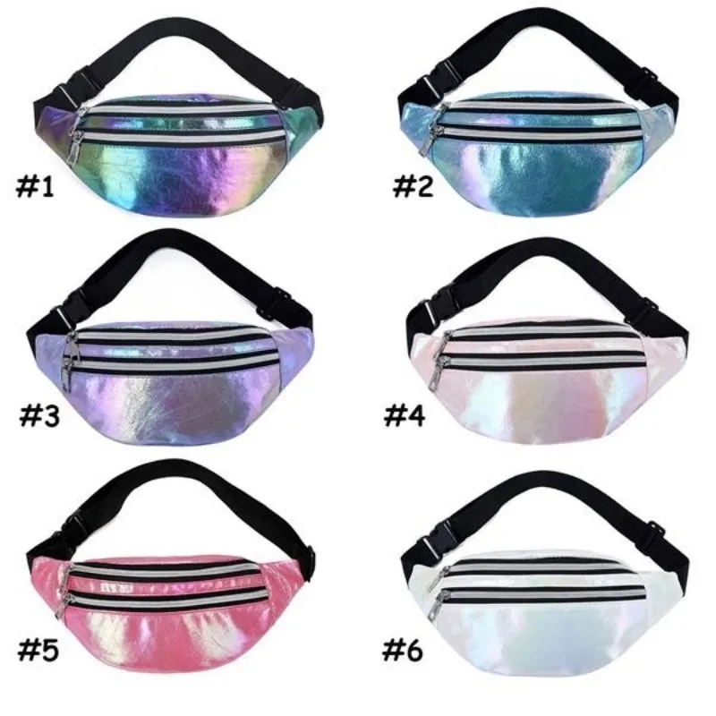 Holographic Waist Bags Cross Body Fanny Pack 5