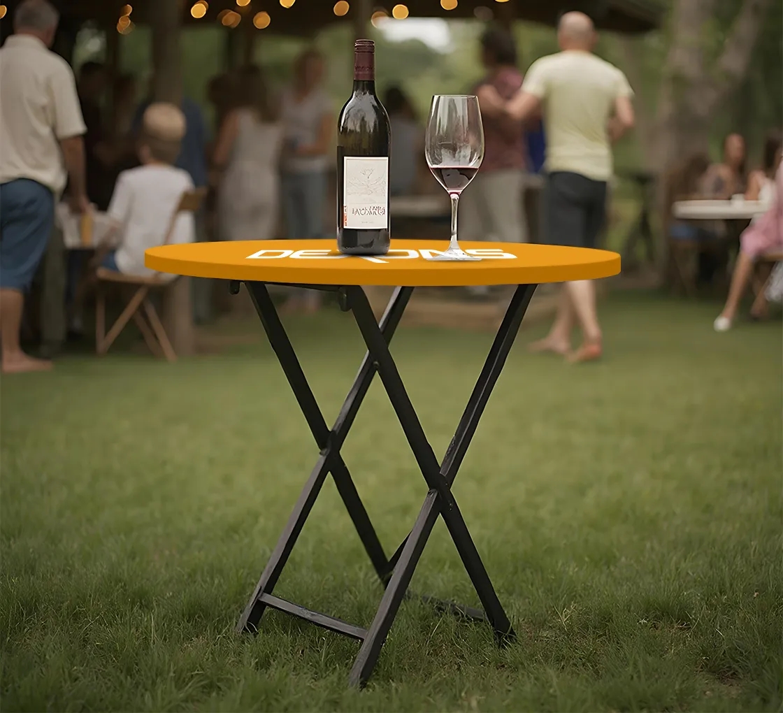 Round Spandex Table Top Cover (Diameter - 31.5") 6