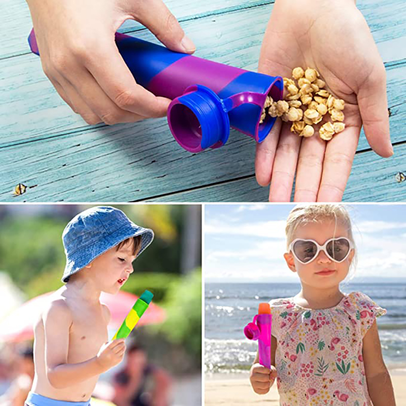 Silicone Ice Pop Molds Popsicle Maker Molds 5