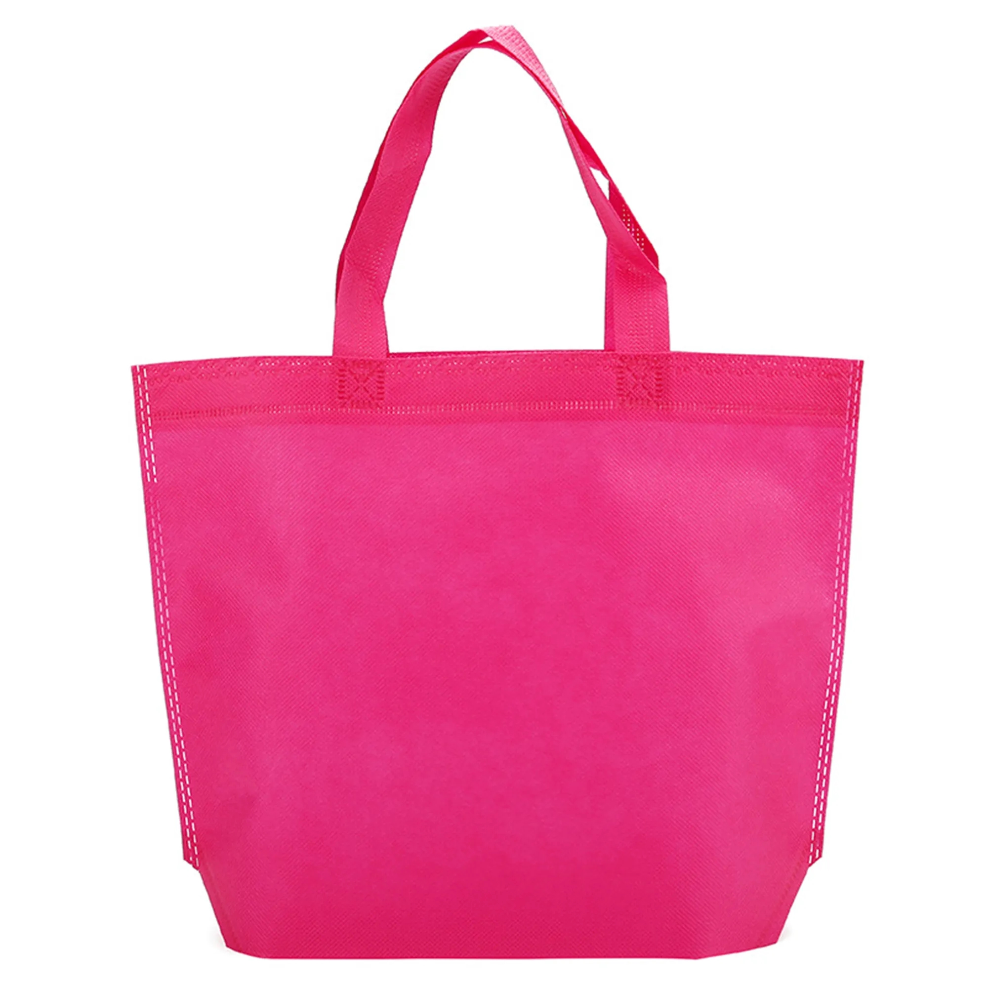Medium-sized Custom Non-woven Grocery Tote Bag 6