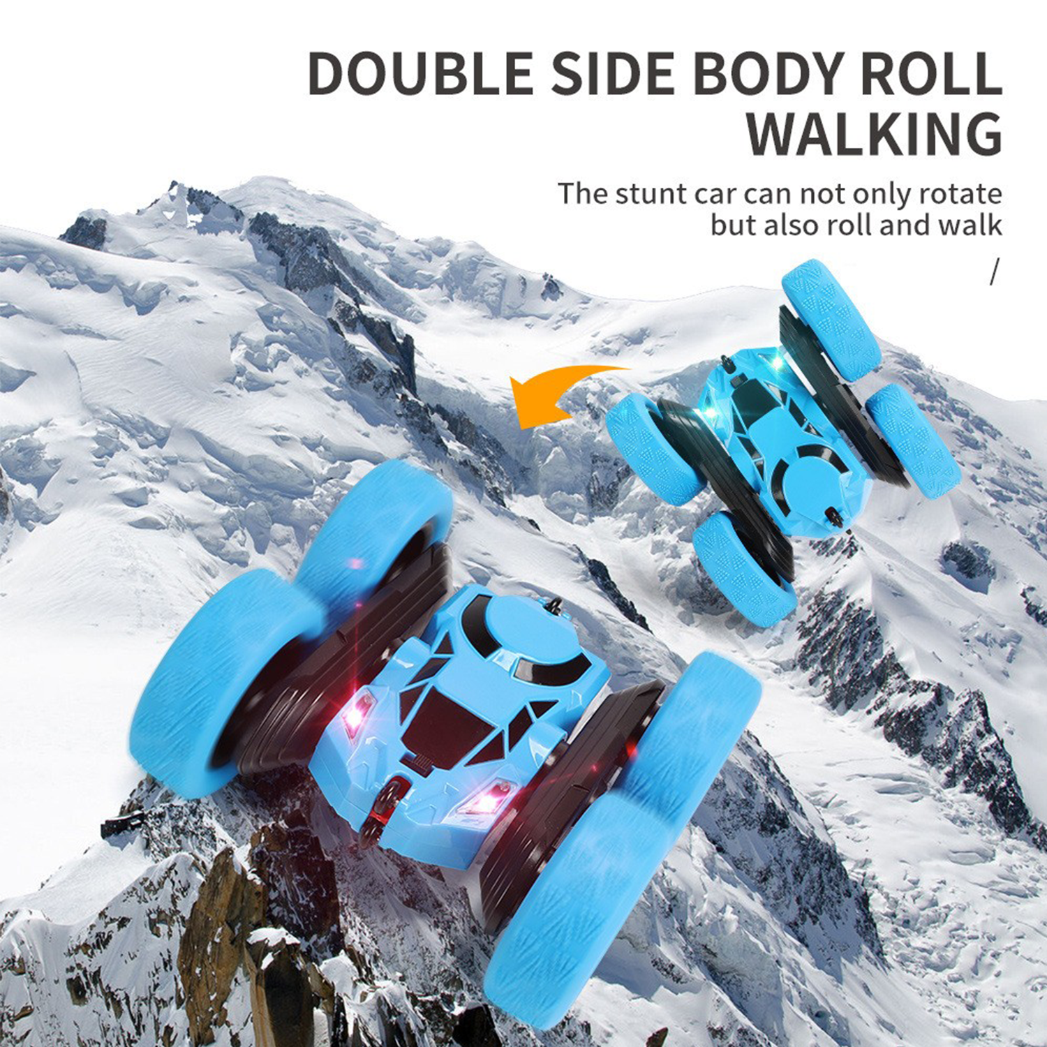 Double Sided Drift Remote Control Stunt Car 8