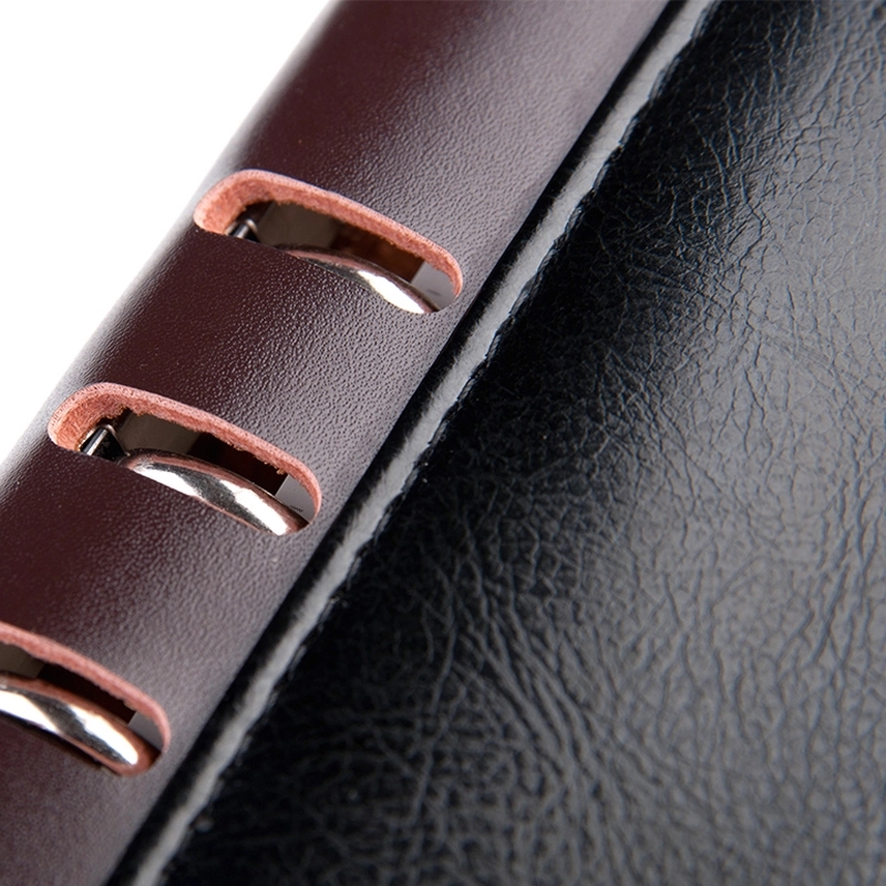 PU Leather A6/A5 Business Travel Journal Binder Notebook 9