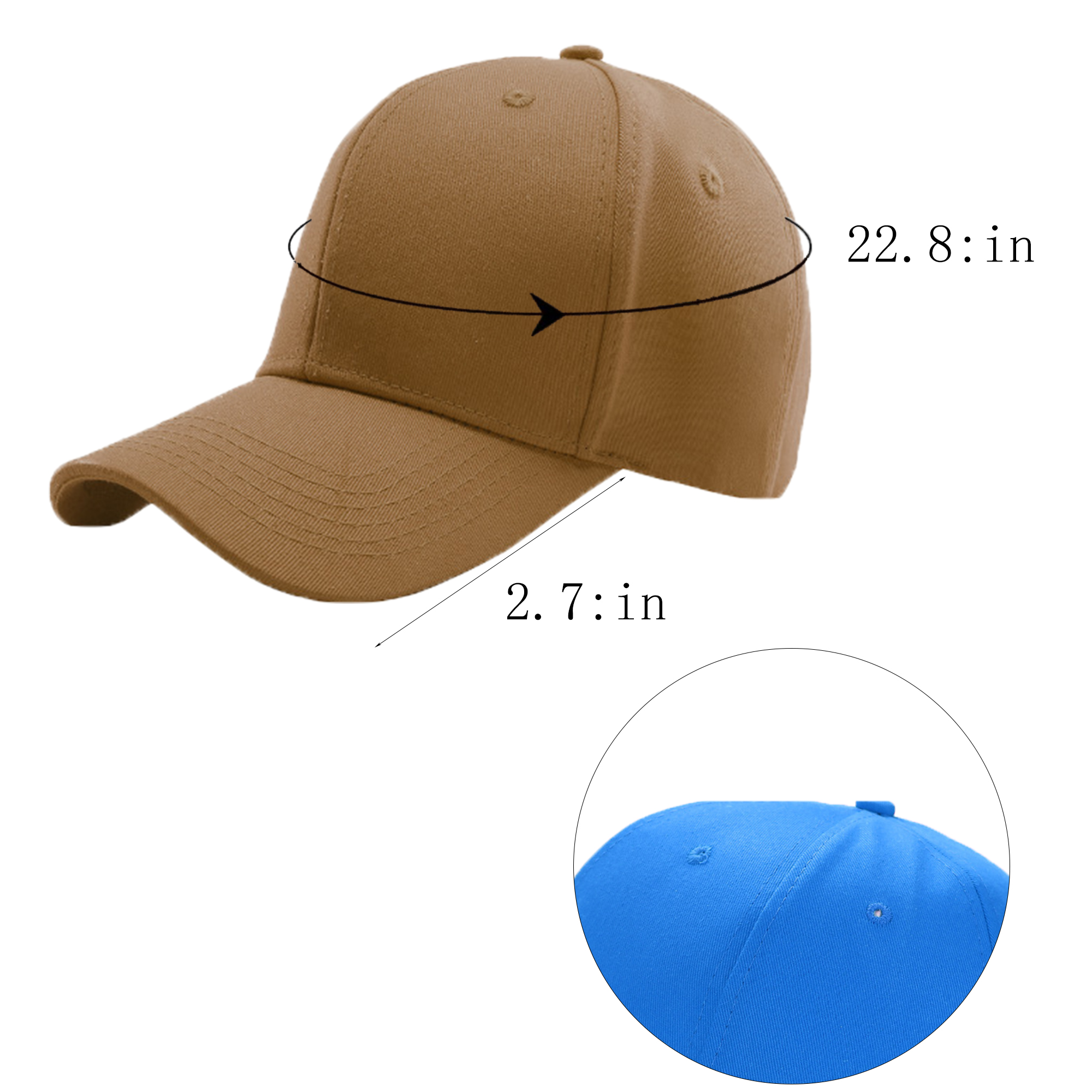 Adjustable Casual Cotton Cap 3