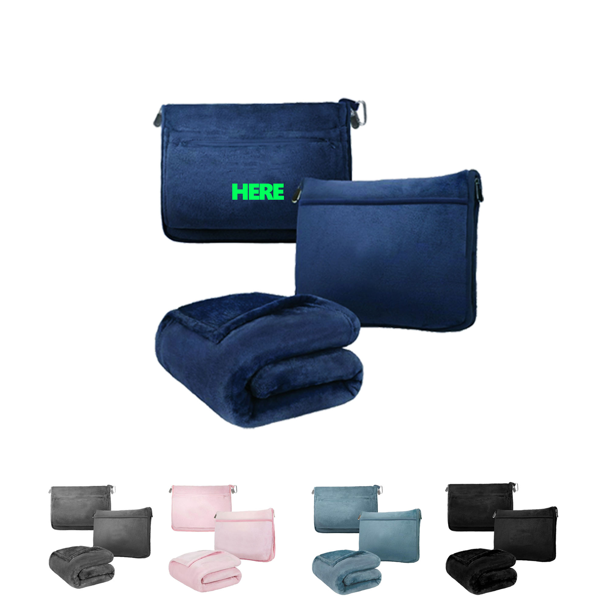 Travel Blanket Detachable for Airplanes 1