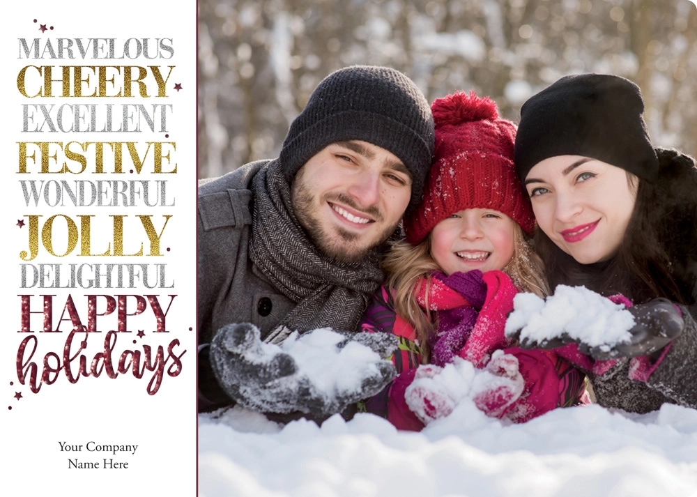 Beyond Expectations Holiday Flat Photo Cards 4
