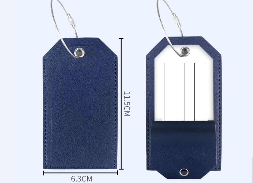 Leather Luggage Tag 2