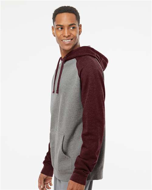 Unisex Raglan Hooded Sweatshirt - IND40RP 46
