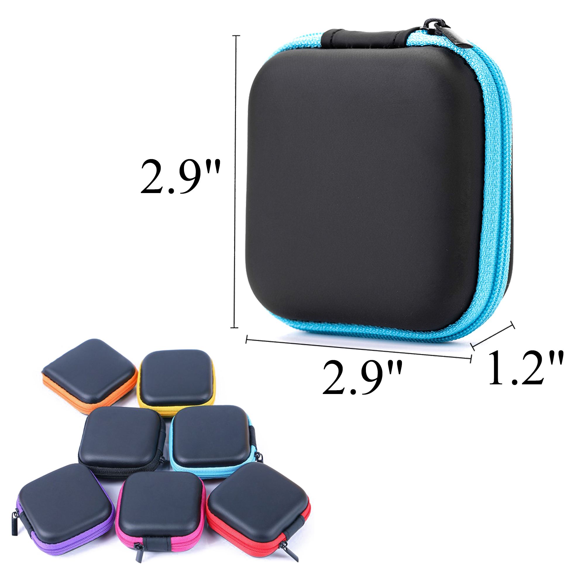 EVA Square Earphone Carry Case 4