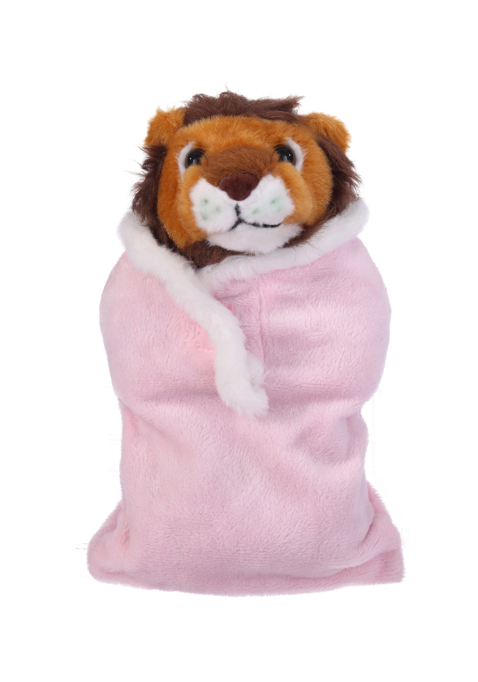 Soft Plush Lion in Baby Sleep Bag Stuffed Animal 3