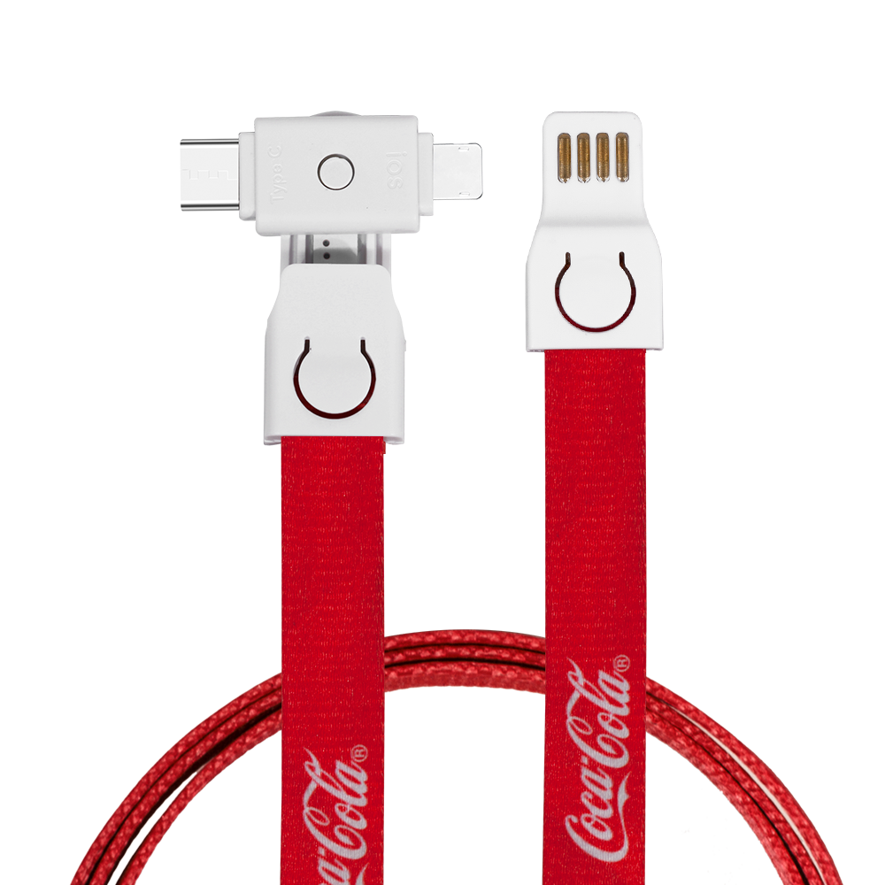 Wildrose Lanyard, 3 in1 Charging Cable with USB Tip 10