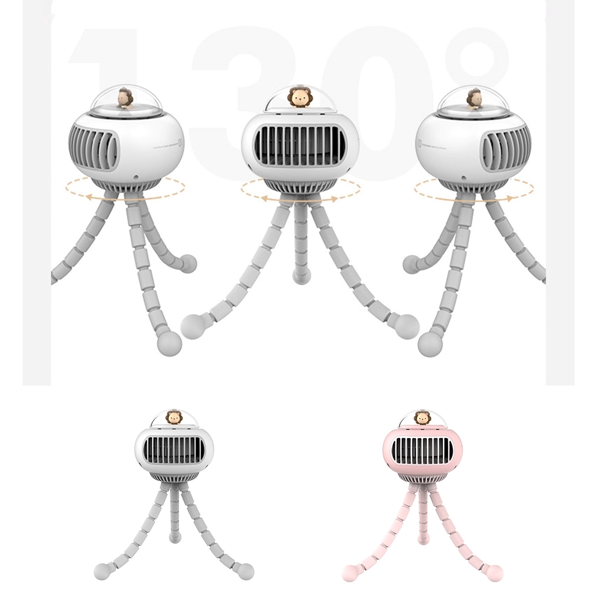Usb Baby Stroller Fan 1