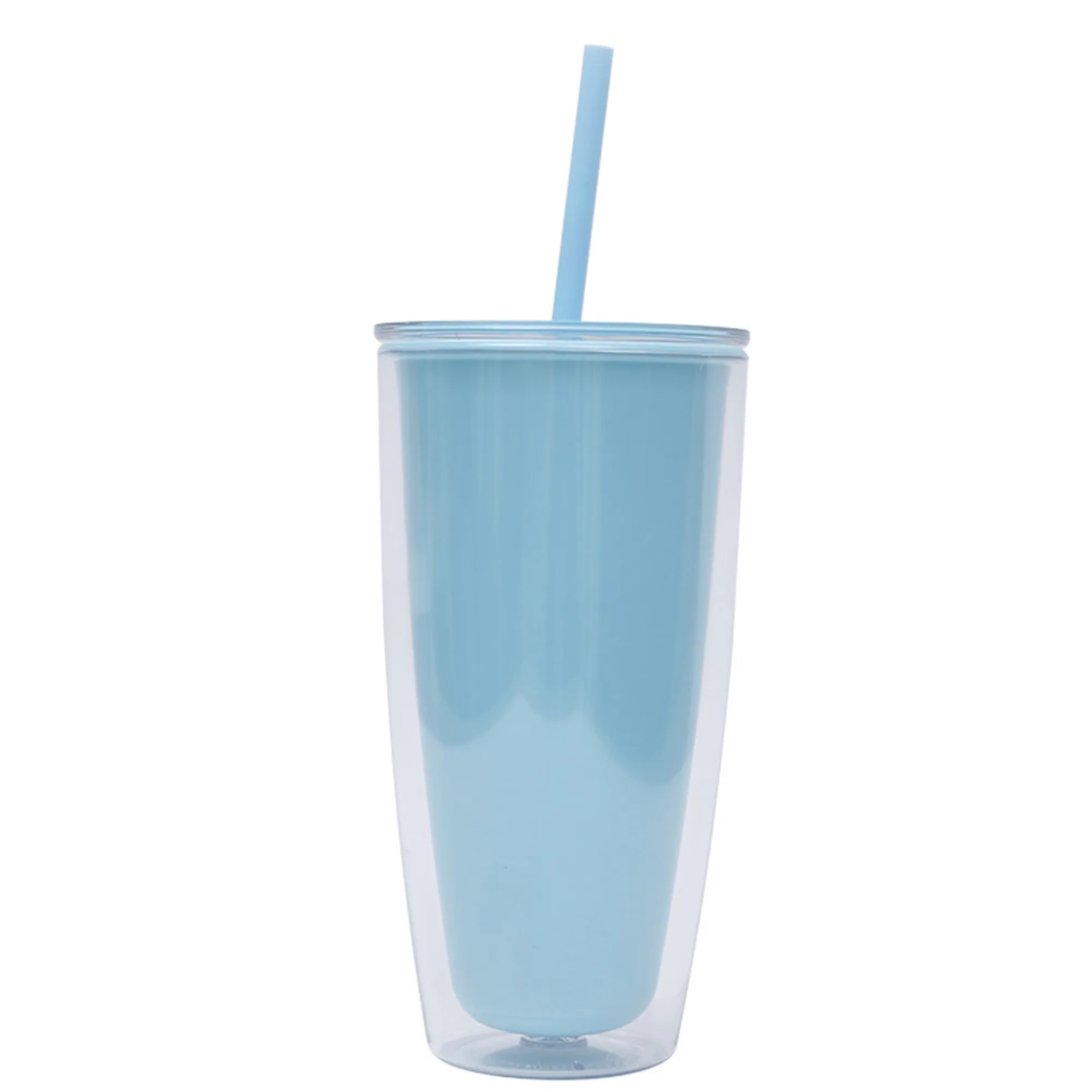 25 oz Reusable Double Walled Plastic Cup 4