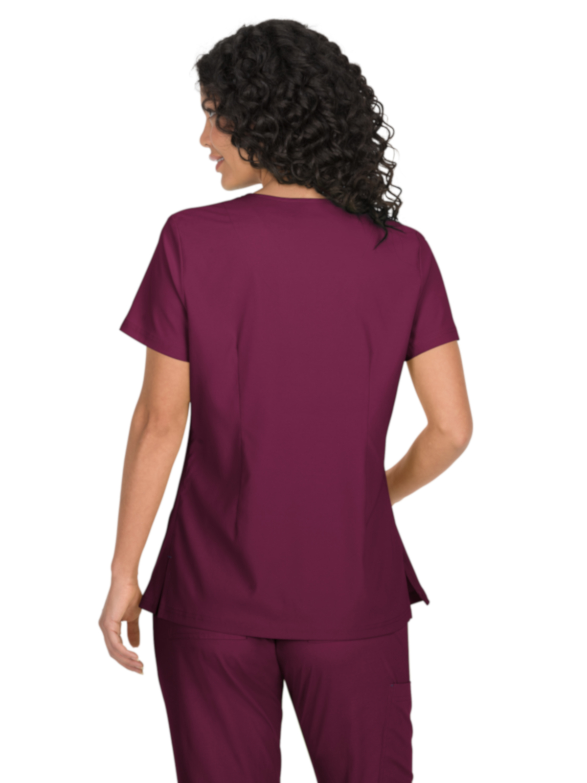 koi - Basics - Women's Four-Pocket Mock-Wrap Neck Katie Top 16