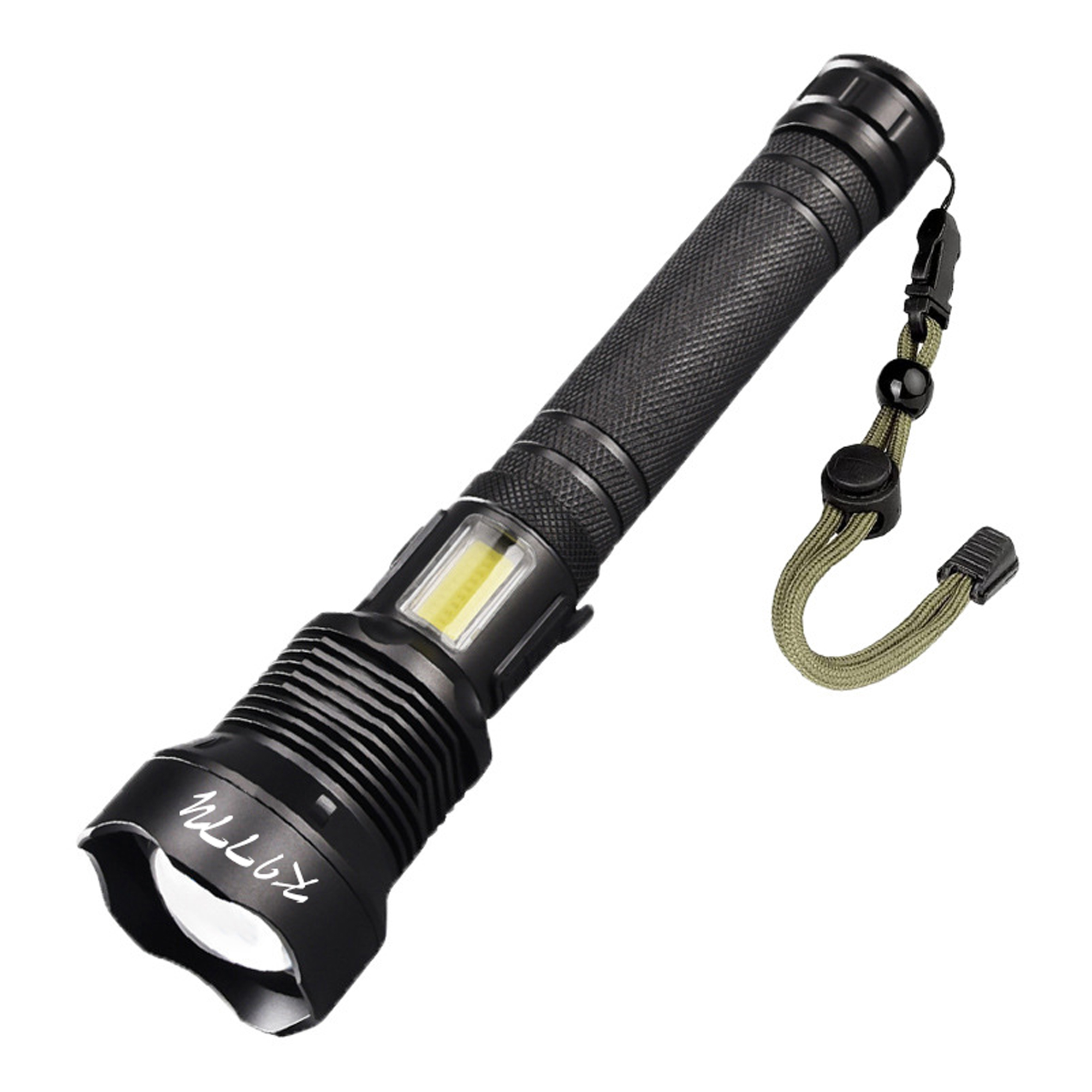 High-Brightness Rechargeable Outdoor COB Flashlight 2