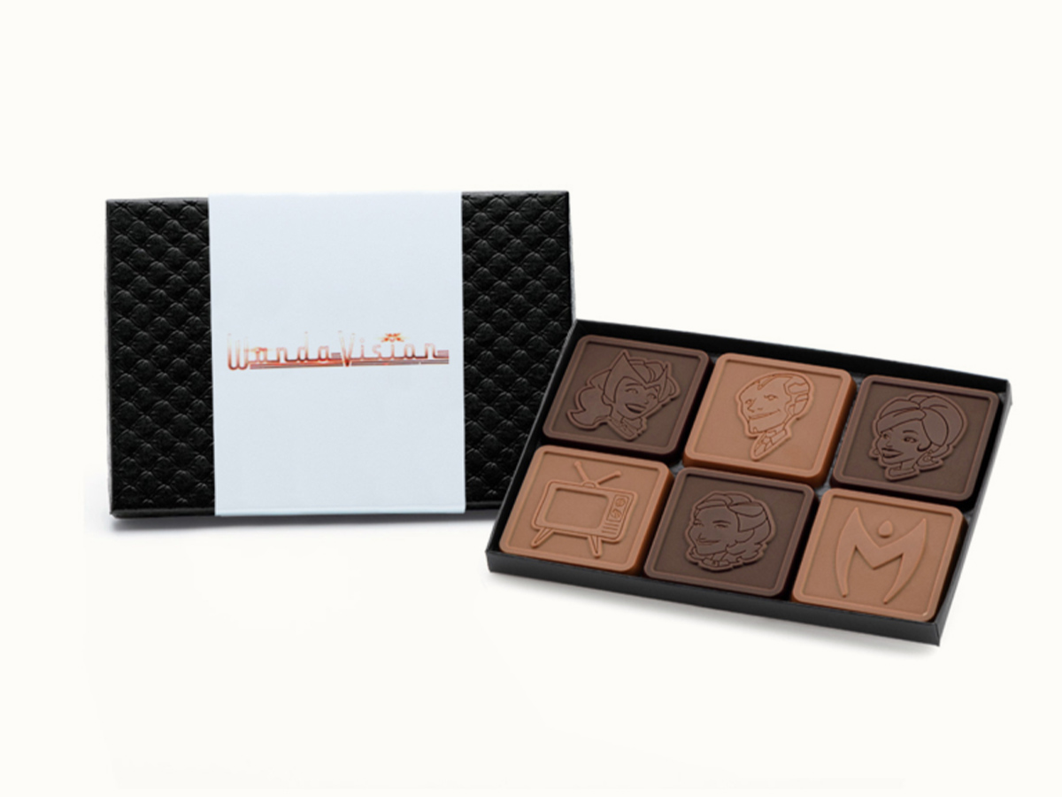 6-Piece Chocolate Ensemble Gift Set with Classic Custom Packaging 4