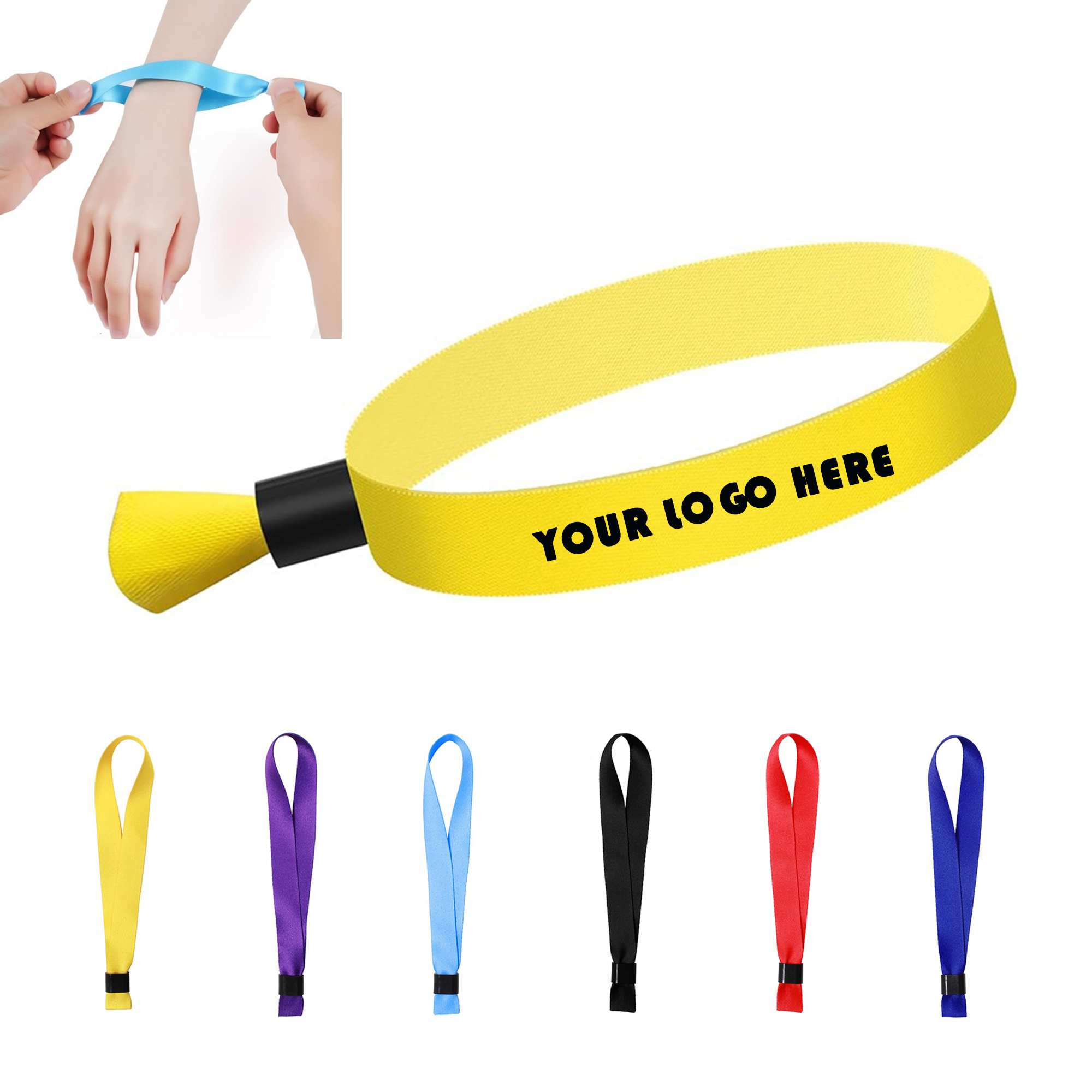 Polyester Events Wristbands Music Festival ID Bands 5
